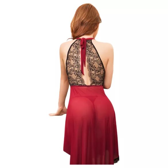 JSY 044 - souprava babydoll (červená)