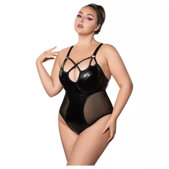 JSY 063 - černé body (XL-2XL)