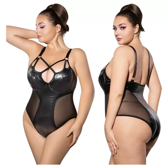JSY 063 - černé body (XL-2XL)
