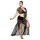 JSY 065 - černý babydoll set (XL-2XL)