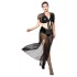 JSY 065 - černý babydoll set (XL-2XL)