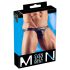 Svenjoyment – lesklý jockstrap (černý)