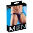 Svenjoyment - lesklý jockstrap - černý - XXL