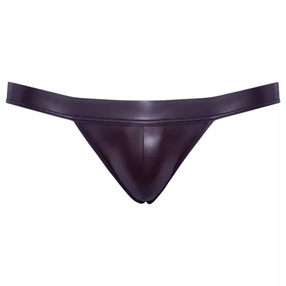 Svenjoyment - lesklý jockstrap - černý - XXL