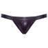 Svenjoyment - lesklý jockstrap - černý - XXL