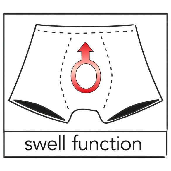 Odnímatelná tanga pro muže (černá) - M