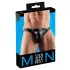 tanga pro muže - zapínání na patentky - černá - XL