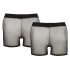 Svenjoyment - průhledné boxerky set - černé (2 díly) S-L