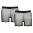 Svenjoyment - pánský průhledný boxerkový set - černý - 2 díly - S-L