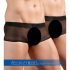 Svenjoyment - průhledné boxerky set - černé (2 díly) S-L