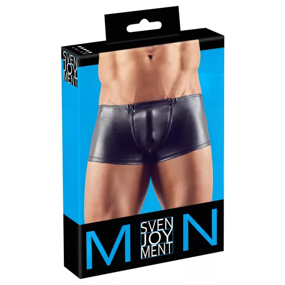 Svenjoyment - pánské boxery se zipem - černé - M