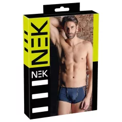   NEK - pánské boxerky - šněrování, síťované vsadky - černé, modré