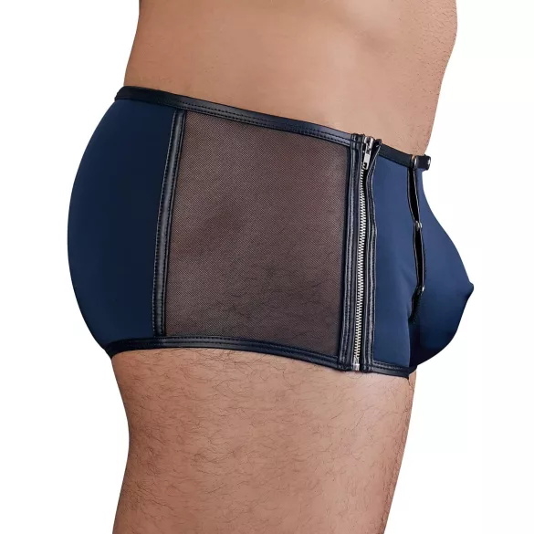 NEK - pánské boxerky - šněrování, síťované vsadky - černé, modré