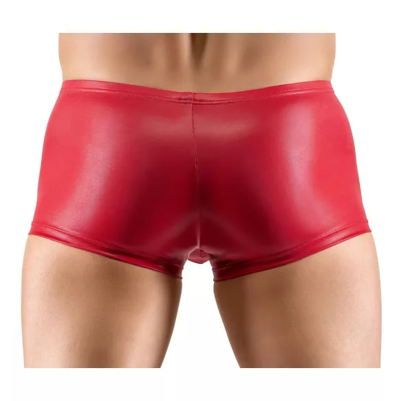 Svenjoyment - pánské push-up boxerky - lesklé - červené - 2XL