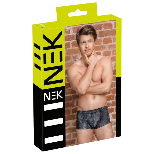 NEK - boxerky s hadím vzorem (černé)
