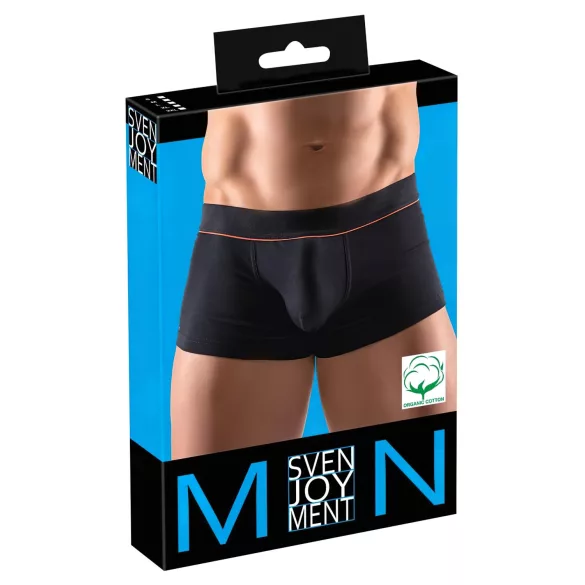 Svenjoyment - eko-bavlněné komfortní boxerky (černé) - L