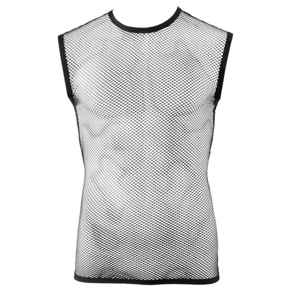 Svenjoyment - pánské síťované tričko - černé