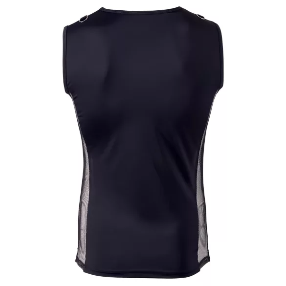 Svenjoyment - pánské krajkové tílko - černá - L