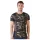 NEK - maskáčová pánská trička (zeleno-hnědá) - 2XL