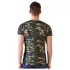 NEK - maskáčová pánská trička (zeleno-hnědá) - 2XL