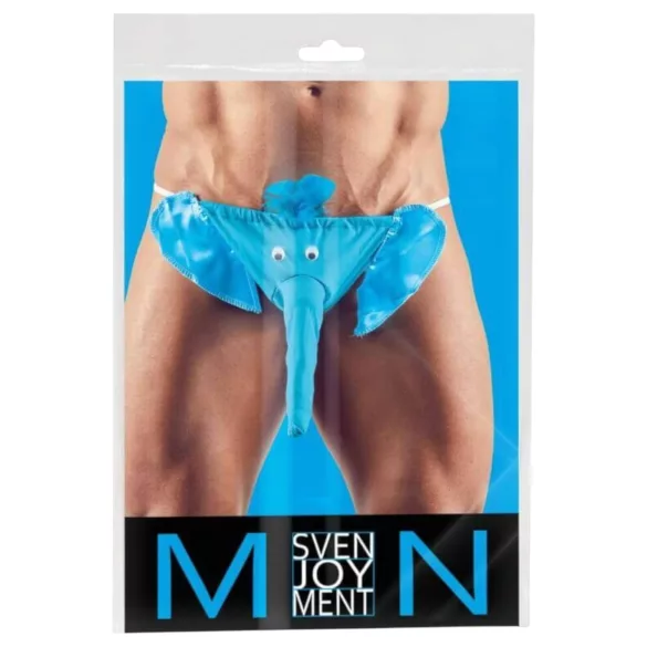 Svenjoyment - modré tanga Blue Elephant (S-L)