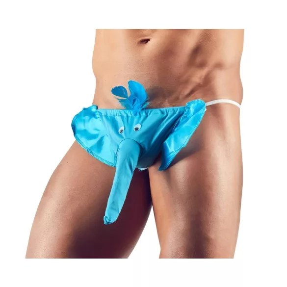 Svenjoyment - modré tanga Blue Elephant (S-L)