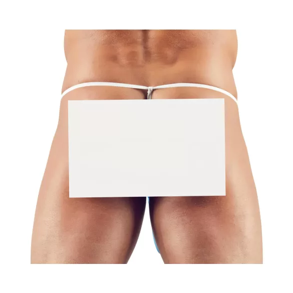 Slon - pánská tanga - modrá - S-L