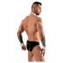 Svenjoyment - Pánský číšnický tanga kostým set (černobílý) - M