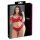 Cottelli Plus Size - měkká krajková souprava podprsenky (červená) - 2XL