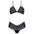 Passion Eco Kerria - krajkové bikiny (černé)