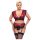 Cottelli Bondage Plus Size - krajková podprsenka set (červený)