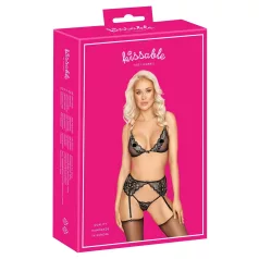 Kissable - souprava spodního prádla (černá)