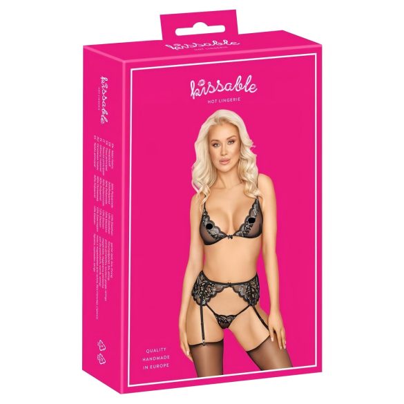 Líbivé - černý spodní prádlo set - L/XL