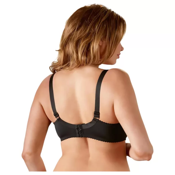 Cottelli Plus Size - push-up podprsenka (černá) - 90D