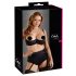 Cottelli Plus Size - černý zvedák na prsa - 95D