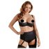 Cottelli Plus Size - černý zvedák na prsa - 95D