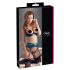 Cottelli - Jade - exkluzivní zvedací podprsenka set (zelený) - 90B/XL