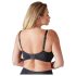 Cottelli Plus Size - vyztužená podprsenka (černá)