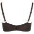 Cottelli Plus Size - vyztužená podprsenka (černá) - 90D