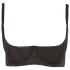 Cottelli Plus Size - podprsenka s kosticemi - černá - 95D