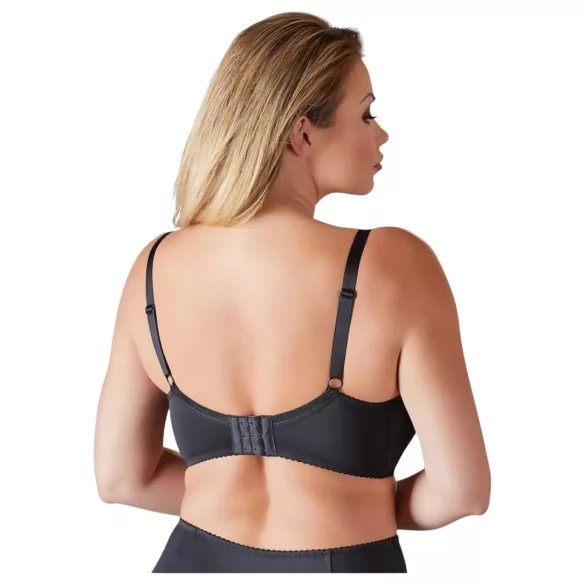 Cottelli Plus Size - podprsenka s kosticemi - černá - 95E