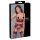 Cottelli Bondage - Červená čipková podprsenková sada - XL