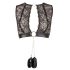 Cottelli Bondage - krajkový spodní prádlo set (4 díly)