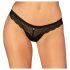 Obsessive Chemeris - sexy tanga (černá) - M/L