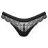 Obsessive Chemeris - sexy tanga (černá) - M/L