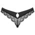 Obsessive Chemeris - sexy tanga (černá) - XL/XXL