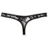 Cottelli - Krajková sexy tanga (černá) - M