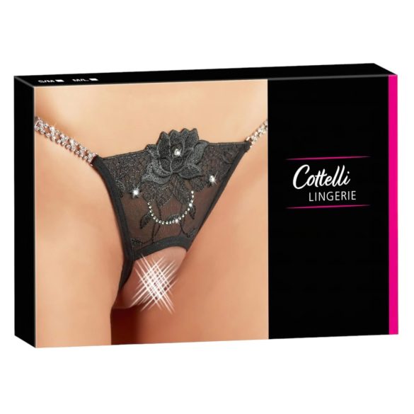 Cottelli - Zářivý květ - otevřená tanga
