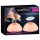 Cottelli - silikonová push-up podprsenka s bradavkami (2x1000g)