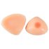 Cottelli - silikonová push-up podprsenka s bradavkami (2x1000g)